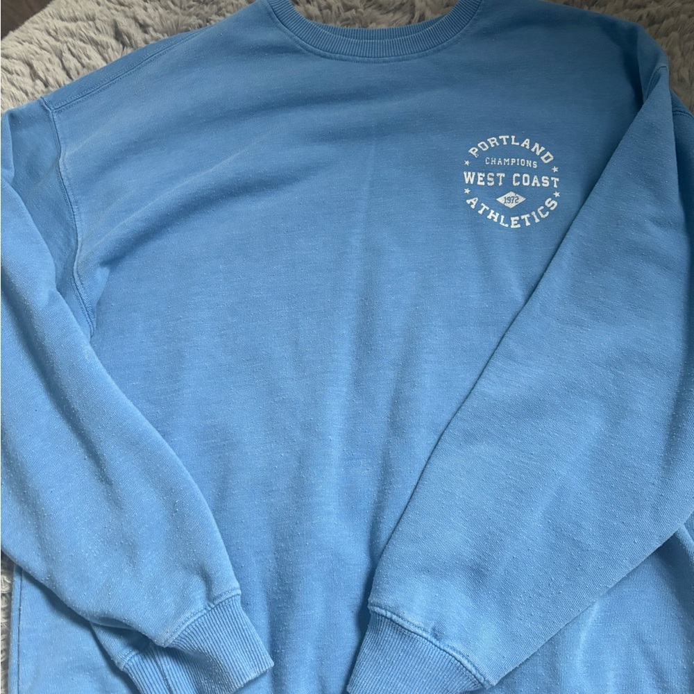 Blue Crewneck Sweater
